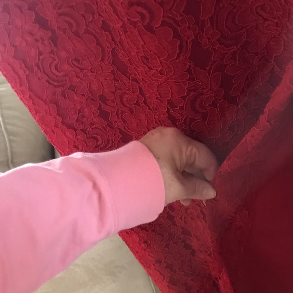 Size 4 Red Ralph Lauren Dress - Picture 4 of 8